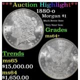 *Highlight* 1880-o Morgan Dollar $1 ms64+ SEGS (fc