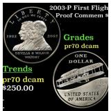 2003-P First Flight Proof Modern Commem Dollar $1