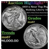*Highlight* 1937-s Walking Liberty Half Dollar Nea