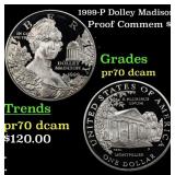 1999-P Dolley Madison Proof Modern Commem Dollar $
