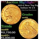 *Highlight* 1925-d Gold Indian Quarter Eagle Near