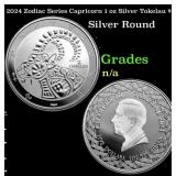 2024 Zodiac Series Capricorn 1 oz Silver Tokelau $