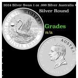 2024 Silver Swan 1 oz .999 Silver Australia $1