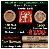 Small Cent Mixed Roll Orig Brandt McDonalds Wrappe