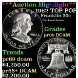 *Highlight* 1962 Proof Franklin Half Dollar TOP PO