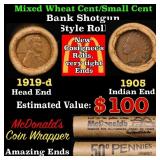 Small Cent Mixed Roll Orig Brandt McDonalds Wrappe