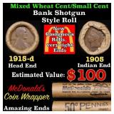 Small Cent Mixed Roll Orig Brandt McDonalds Wrappe