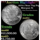 *Highlight* 1879-o Morgan Dollar Near Top Pop! $1