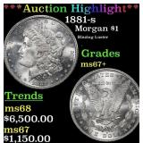 *Highlight* 1881-s Morgan Dollar $1 ms67+ SEGS (fc