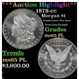 *Highlight* 1878-cc Morgan Dollar $1 ms65 PL SEGS