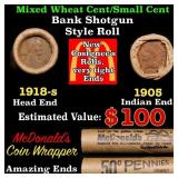 Small Cent Mixed Roll Orig Brandt McDonalds Wrappe