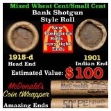 Small Cent Mixed Roll Orig Brandt McDonalds Wrappe