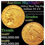*Highlight* 1929-p Gold Indian Quarter Eagle Near
