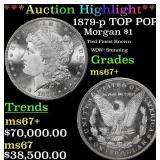*Highlight* 1879-p Morgan Dollar TOP POP! $1 ms67+