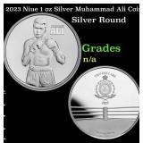 2023 Niue 1 oz Silver Muhammad Ali Coin