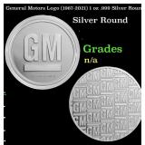 General Motors Logo (1967-2021) 1 oz .999 Silver R