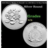 2023 Disney Mickey & Donald 1 oz .999 Silver $2 Ni