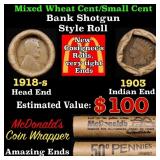 Small Cent Mixed Roll Orig Brandt McDonalds Wrappe