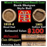 Small Cent Mixed Roll Orig Brandt McDonalds Wrappe