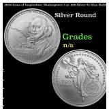 2024 Icons of Inspiration: Shakespeare 1 oz .999 S