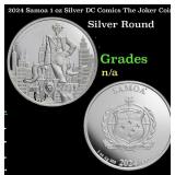 2024 Samoa 1 oz Silver DC Comics The Joker Coin