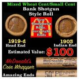 Small Cent Mixed Roll Orig Brandt McDonalds Wrappe