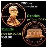 2006-s Proof Lincoln Cent 1c pr70 rd DCAM SEGS