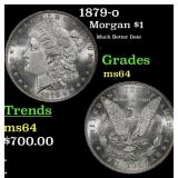 1879-o Morgan Dollar $1 Grades ms64