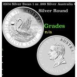 2024 Silver Swan 1 oz .999 Silver Australia $1