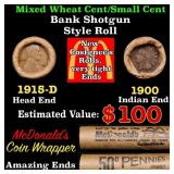 Small Cent Mixed Roll Orig Brandt McDonalds Wrappe