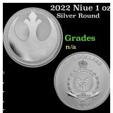 2022 Niue 1 oz Silver $2 Star Wars: Rebel Alliance