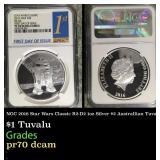 NGC NGC 2016 Star Wars Classic R2-D2 1oz Silver $2