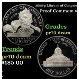 2000-p Library of Congress Proof Modern Commem Dol