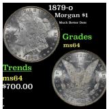 1879-o Morgan Dollar $1 Grades ms64