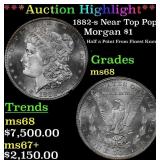 *Highlight* 1882-s Morgan Dollar Near Top Pop! $1
