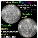 *Highlight* 1880-o Morgan Dollar Near Top Pop! $1