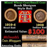 Small Cent Mixed Roll Orig Brandt McDonalds Wrappe