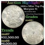 *Highlight* 1898-s Morgan Dollar NEar Top Pop! $1