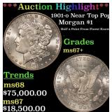 *Highlight* 1901-o Morgan Dollar Near Top Pop! $1