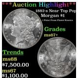 *Highlight* 1882-s Morgan Dollar Near Top Pop! $1
