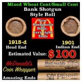 Small Cent Mixed Roll Orig Brandt McDonalds Wrappe