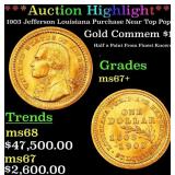 *Highlight* 1903 Jefferson Louisiana Purchase Gold