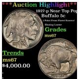 *Highlight* 1927-p Buffalo Nickel Near Top Pop! 5c