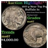 *Highlight* 1927-p Buffalo Nickel Near Top Pop! 5c