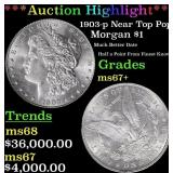 *Highlight* 1903-p Morgan Dollar Near Top Pop! $1