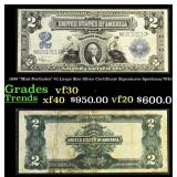 1899 $2 Large Size Silver Certificate 'Mini-Portho