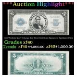 1923 $5 Large Size Silver Certificate 'Porthole No