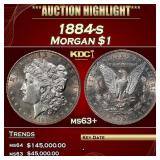 1884-s Morgan Dollar $1 ms63+ USCG