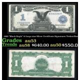 1899 $1 large size Silver Certificate 'Black Eagle