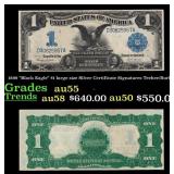 1899 $1 large size Silver Certificate 'Black Eagle